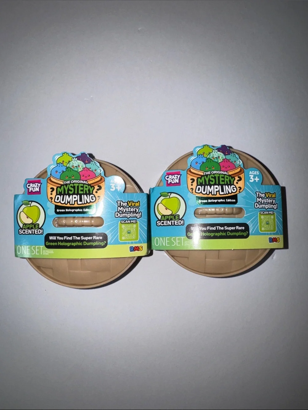Rms  Mystery Dumpling Apple Scented will you find the green holographic?